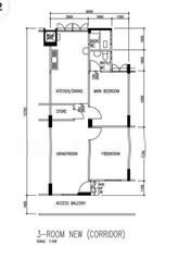 Blk 220 Yishun Gardens (Yishun), HDB 3 Rooms #635036621